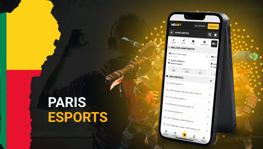 esport paris sur plateforme bookmaker